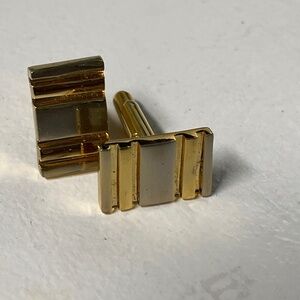 Gold/Silver tone Cufflinks